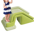 Blow Up Slide Foldable Pool Non-slip Family Gatherings Ramp Boy Girl Zpaxo Green United States