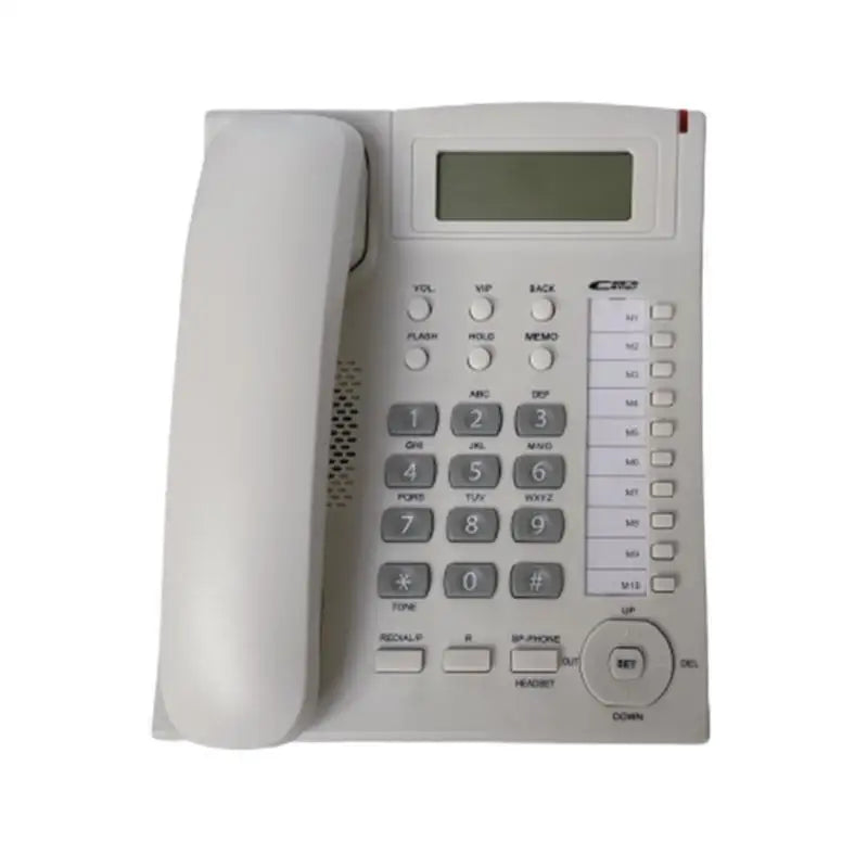 652F Corded Telephone Desktop House Phone Emegency Elderly Big Button Zpaxo CN