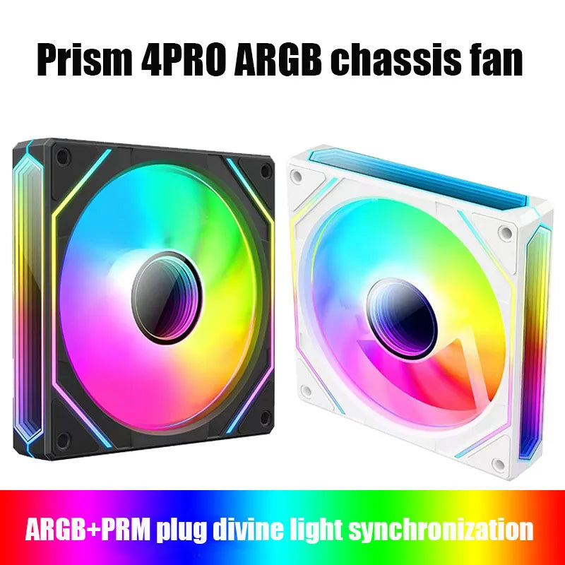 Cooling Fan 4 4th Generation 5v3 Pin ARGB PWM Double Sided Lens Zpaxo
