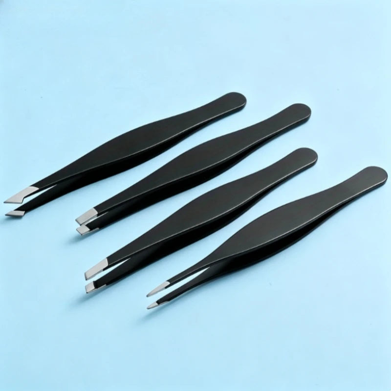 Big Eyebrow Tweezers Professional 4 Precise Plucking Face Hair