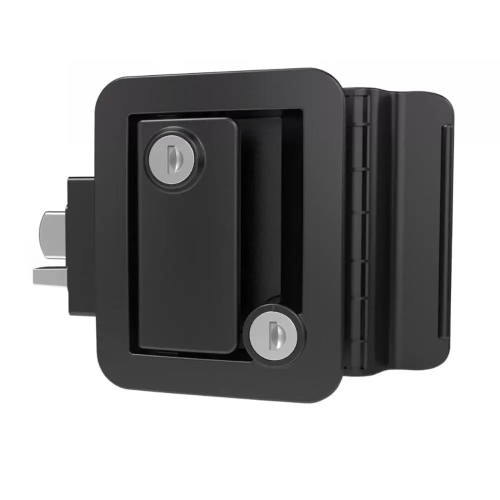 Black 2 Keys RV Door Lock Anti Theft Easy Install Camper Replacement Zpaxo