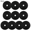 10-Pack Non-Woven Tree Mulch Rings – Weed Control Barrier Mat Weed Control Mat Zpaxo 32cm