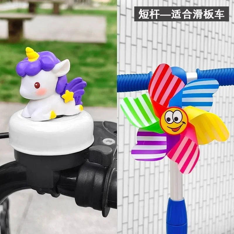 Unicorn Kids Bicycle Bell – Loud Cartoon Bike Horn | Universal Fit
