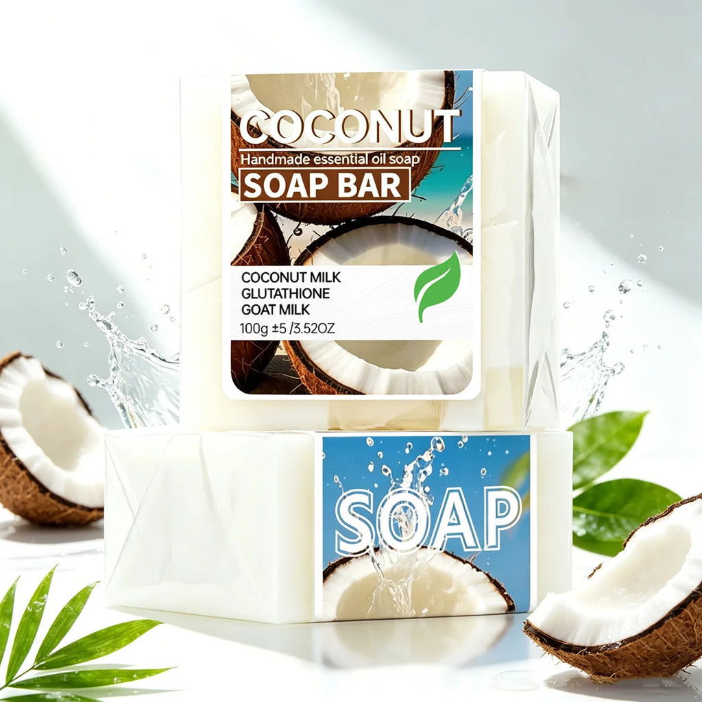 Coconut Milk & Glutathione Brightening Soap – Goat Milk Bar Brightening Bar Soap Zpaxo