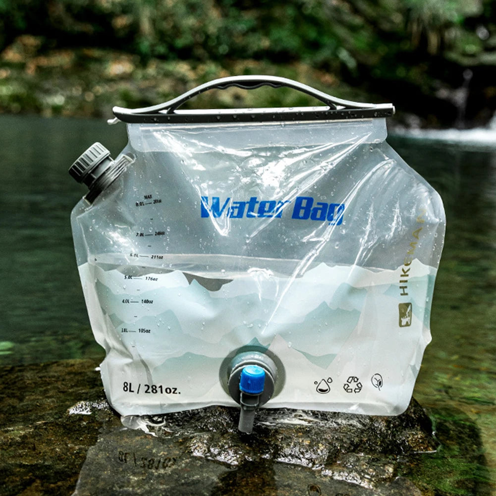 Portable Water Storage Bag Large Capacity Drinking Container Handle