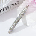 2-IN-1 Magnetic Nail Polish Stick With Rhinestone Stronge Magnetic Ball Cat Eye Gel Nail Polish Tool for Nail Salon or Home Use Zpaxo AB White