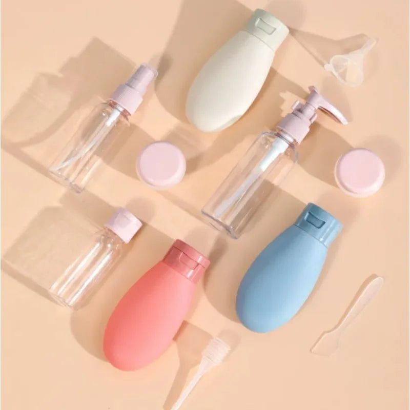 Travel Bottle Refillable Portable Plastic Shampoo Shower Gel Empty
