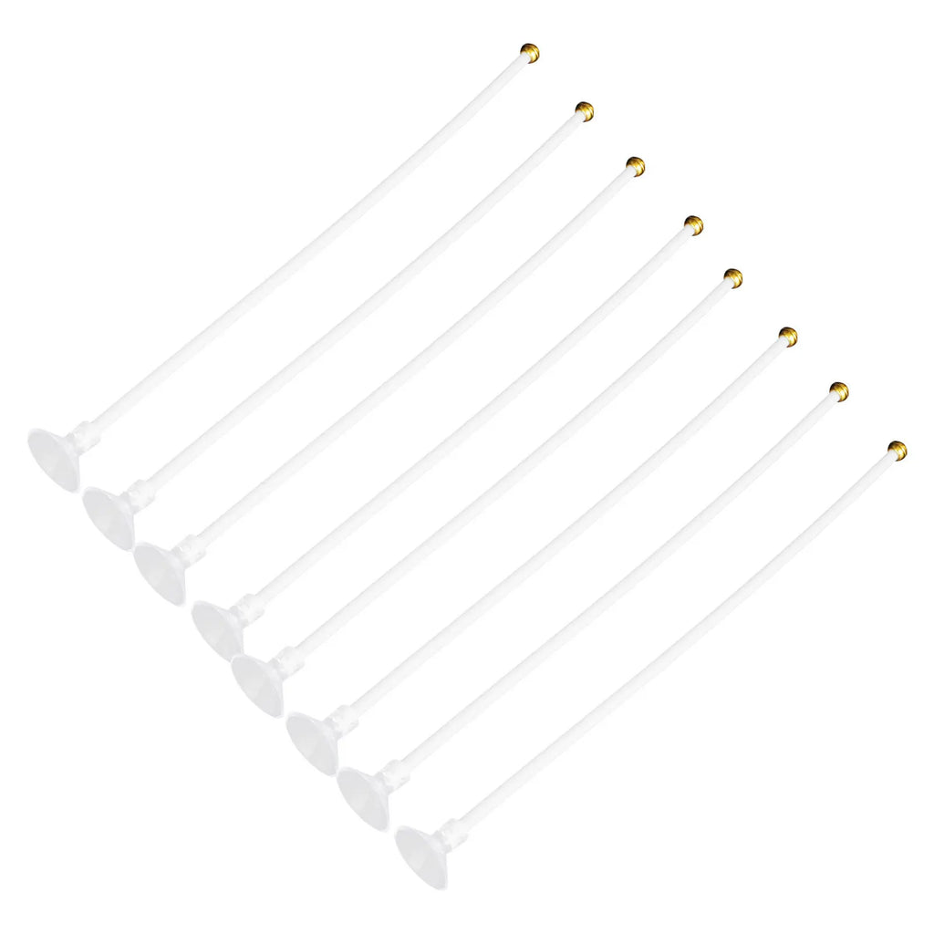 8Pcs Car Window Flagpoles Plastic Small Flag Holders for Cars Trucks Vehicle Window Flag Brackets Sturdy Design