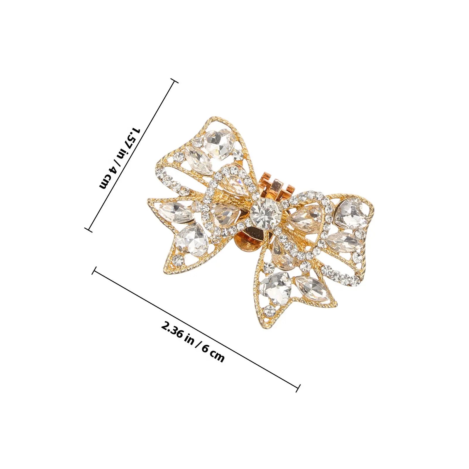 Bow Shoe Clips Bridal Wedding Shoes Charms Buckle Removable Women