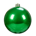 15cm Pearlescent Christmas Ball Ornament – Giant Xmas Decor Christmas Ball Ornament Zpaxo Green 15cm