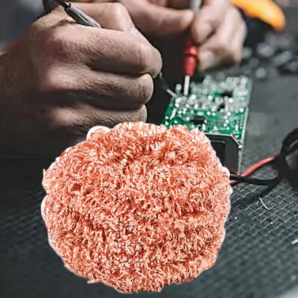 Solder Tip Cleaning Wire Sponge Temperature Resistant Soldering Iron