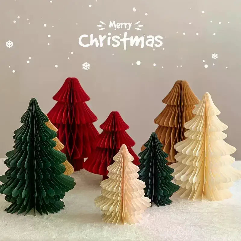 3D Honeycomb Paper Christmas Ornament Ball – Foldable Hanging Christmas Ornament Zpaxo