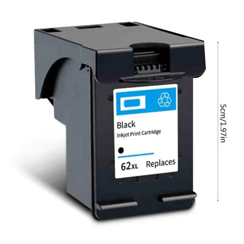 652F 62XL Cartridges Black Remanufactured HP 5540 5640 7640 Zpaxo