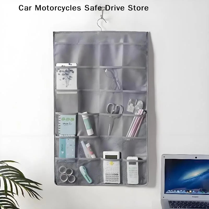 CMDouble Sides Bar Underwear Storage Hanging Bag Dormitory Home