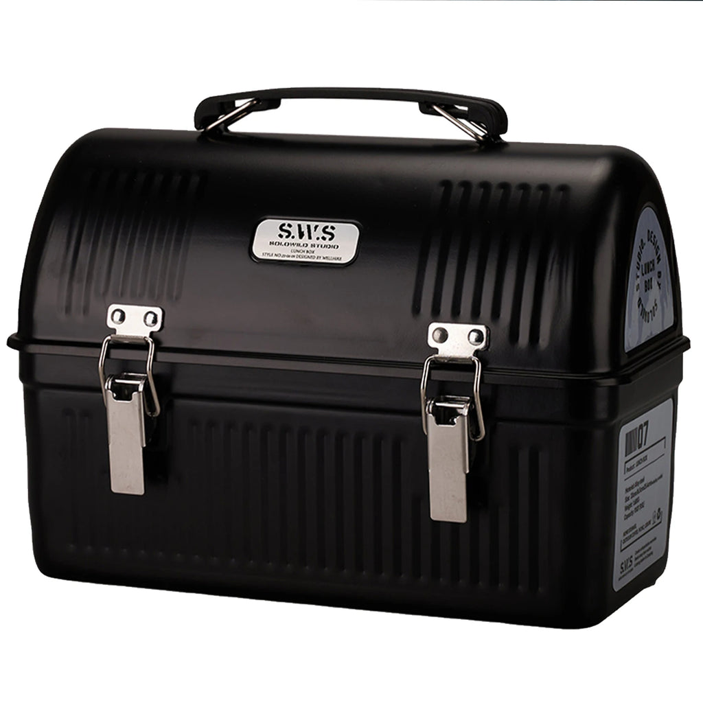 Vintage Metal Lunchbox Handle Latch Picnic Box Retro Containers