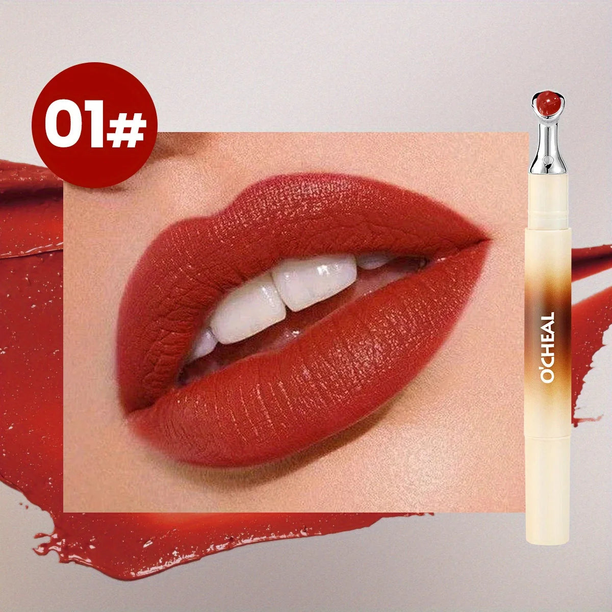 Air lip powder, matte lip glaze, lipstick, white lip mud, not easy to stick to the cup lip cream Zpaxo 01