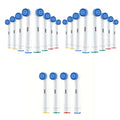 4 16 20 Electric Toothbrush Head Oral B Sensitive Replacement Brush Zpaxo EB17S-20pcs