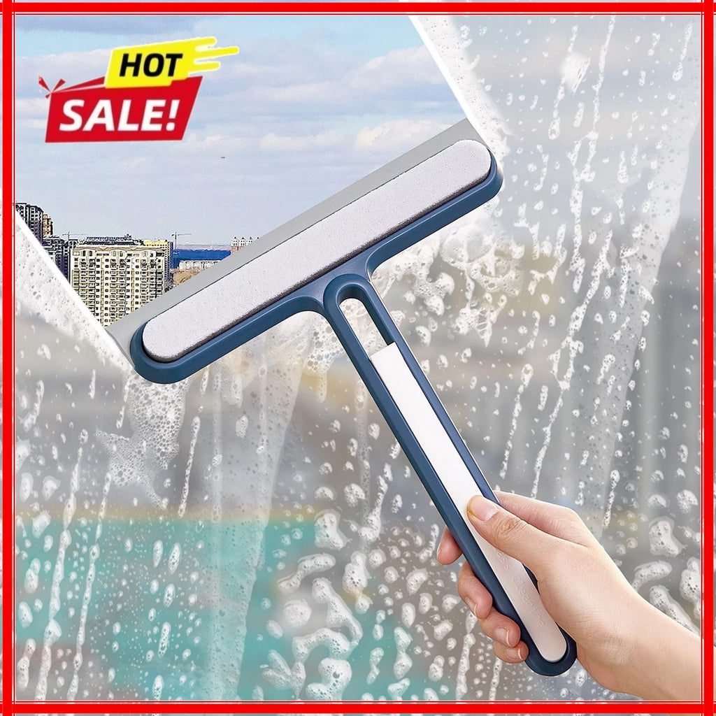 Silicone Water Wiper Plate Glass Cleaner Scraper Car Windshield Cleaning Squeegee For Car Windshield Window Bathroom Kitchen Zpaxo
