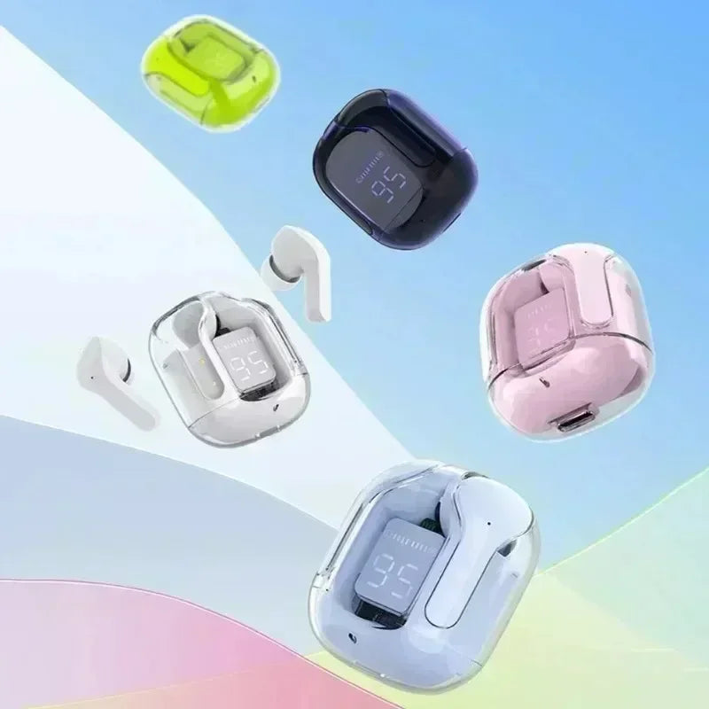 T2 TWS Wireless Headphones LED Power Earphones Digital Display