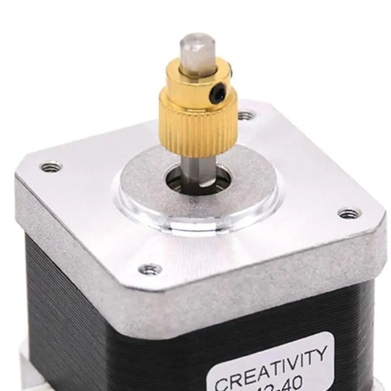 652F -3 Stepper Motor 42-40 with 40 Teeth Brass Extrusion Gear for Ender-5 Zpaxo