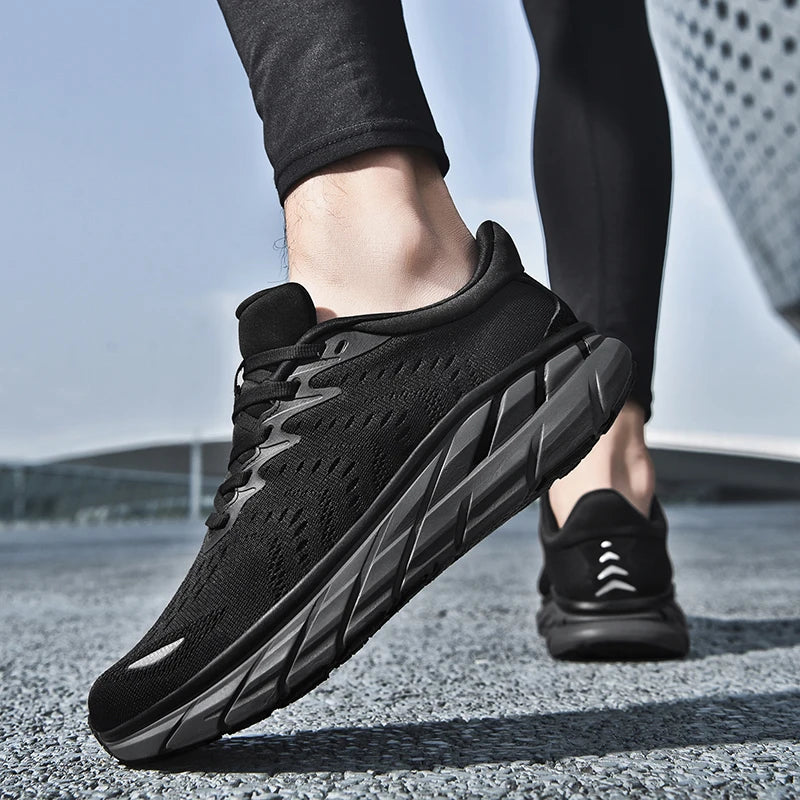 Men's Casual Sneakers Luxury Trainer Shoes Breathable Race Running