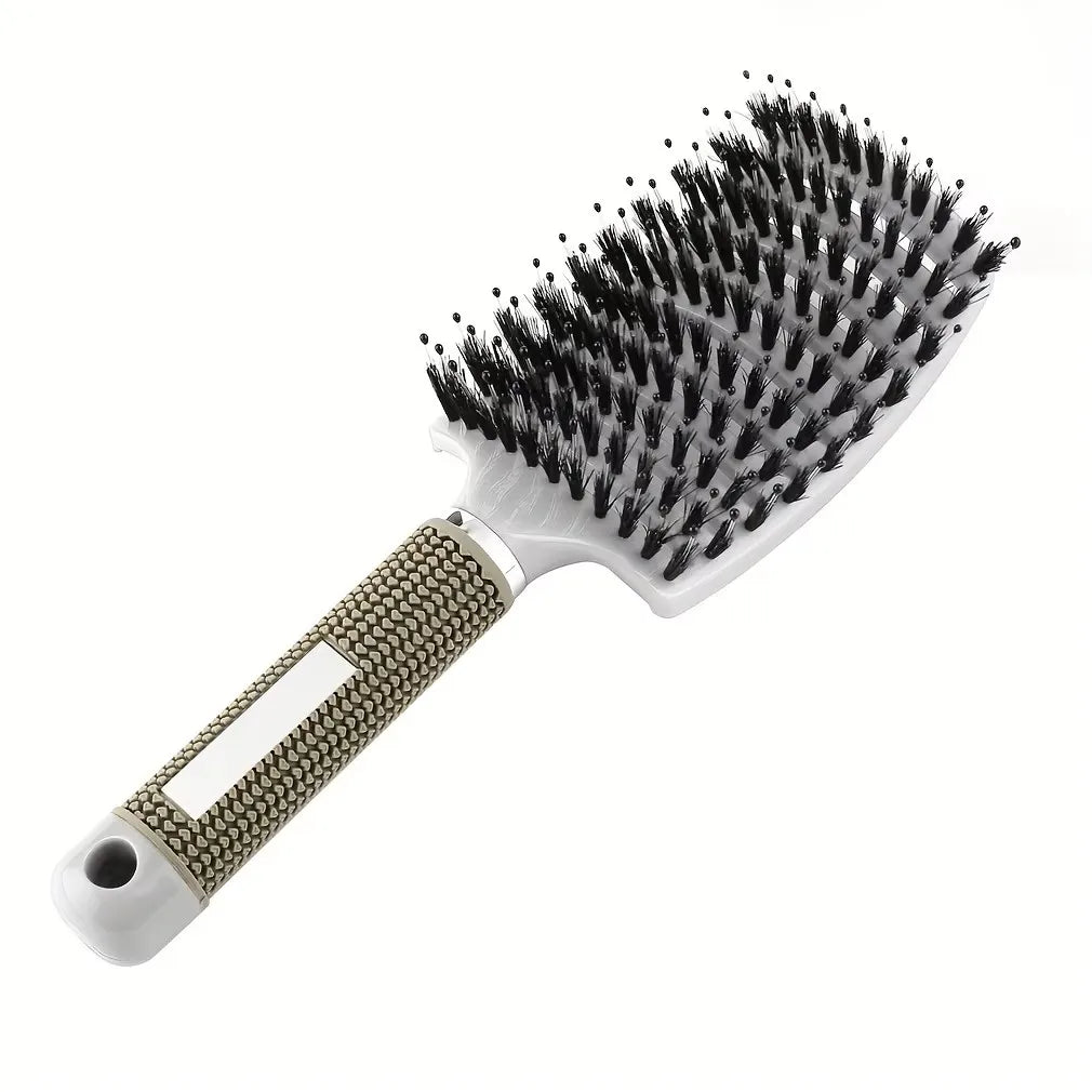 Anti-Static Detangling Hair Brush – Wet & Dry Massage Comb Detangling Hair Brush Zpaxo SZ01-white