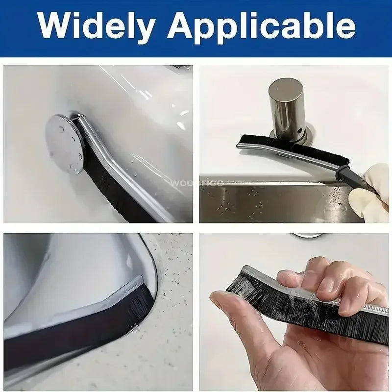 Crevice Cleaning Brush Durable Car Kitchen Tile Grout Dead End Bristle Cleaning Brush Bedroom Floor Line Cleaning Brushes Zpaxo