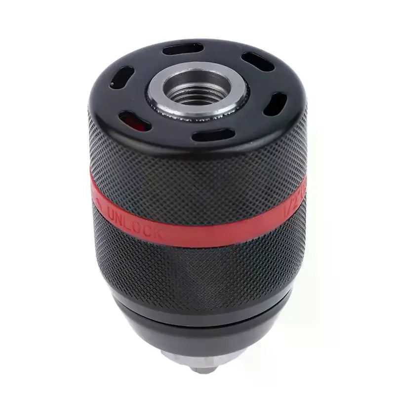Keyless Metal Drill Chuck Lock Ratchet Self-locking 1 2-20UNF Thread Zpaxo