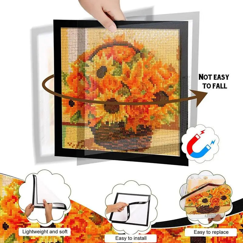 30x30cm Magnetic Children Art Frames Kids Frametory Poster Photo