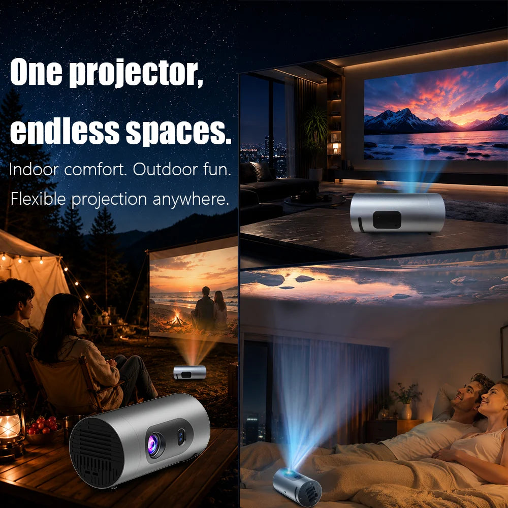 Shortthrow Q8 Projector Android13 300ansi Wifi6 BT Support 4K 1080P Zpaxo