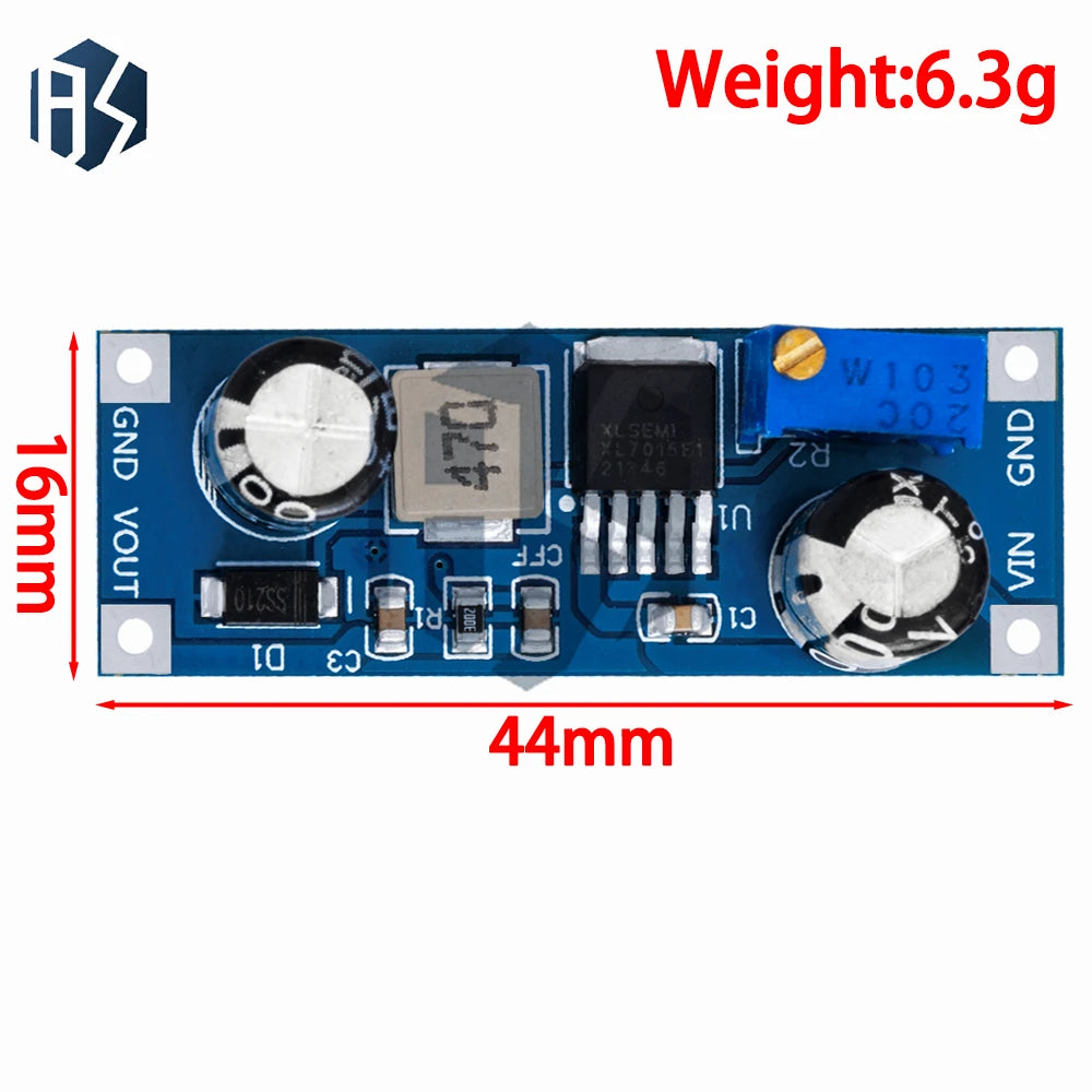 5V-80V 7A XL7015 DC-DC Step-down Buck Converter Module LM2596 Zpaxo