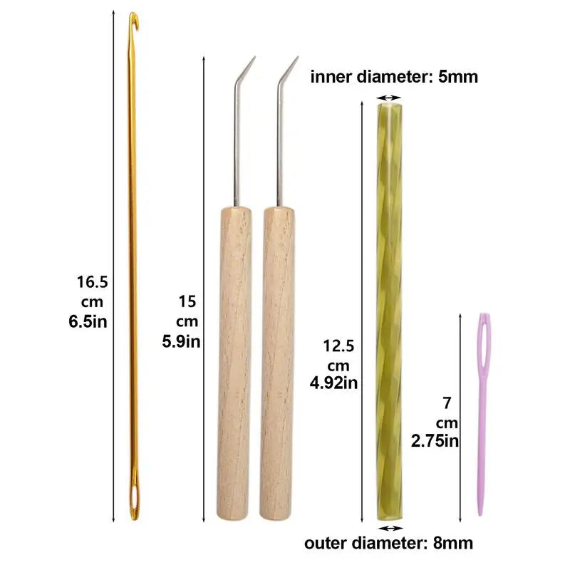 Looming Knit Hooks Knitting Pen Needle Crochet Hook Practical Wool