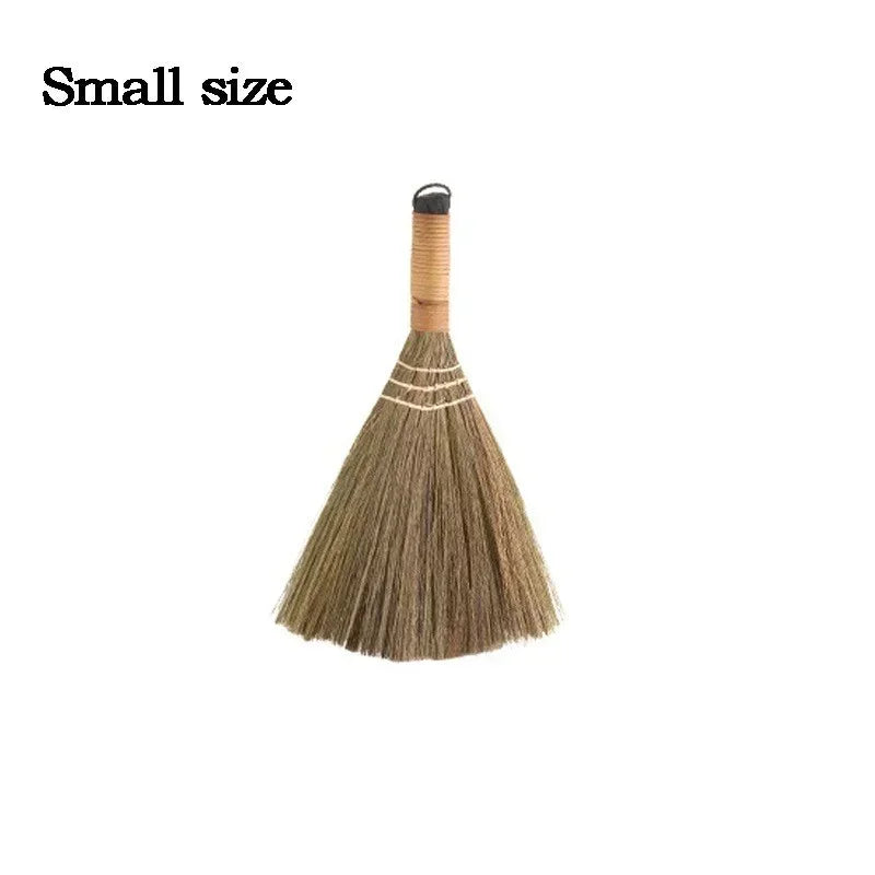 Natural Bamboo Broom & Dustpan Set – Floor Sweeping Tool Broom & Dustpan Set Zpaxo S