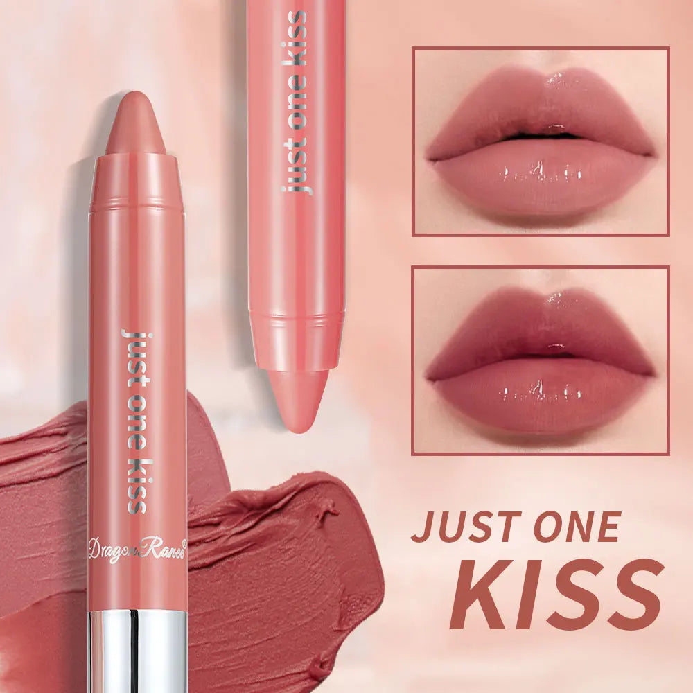 Brightening Crayon Lipstick, Enhances Complexion, Plumps Lips, Versatile Moisturizing Lip Gloss, Hydrating Lip Mud, Gentle Lip Balm Zpaxo