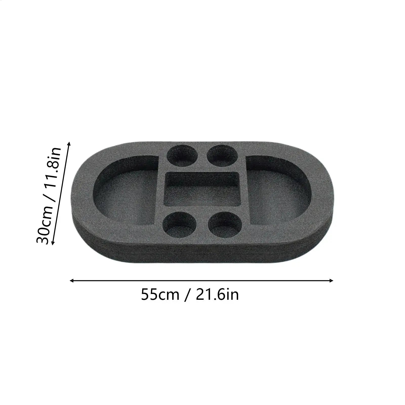 21 6x11 Floating Pool Tray Dividers Portable Drink Holder Snack Board