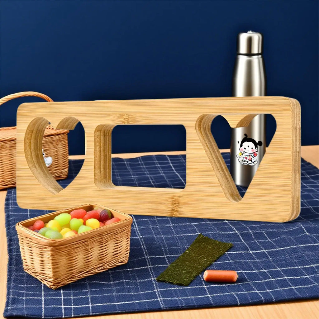 Rice Ball Mold Sushi Making Tool Non-stick Wooden Kitchen Snack Home