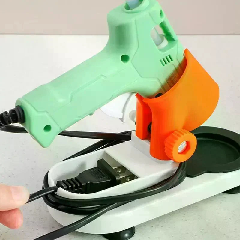 Hot Glue Gun Holder Stand – Anti-Slip & Heat Resistant Glue Gun Stand Zpaxo