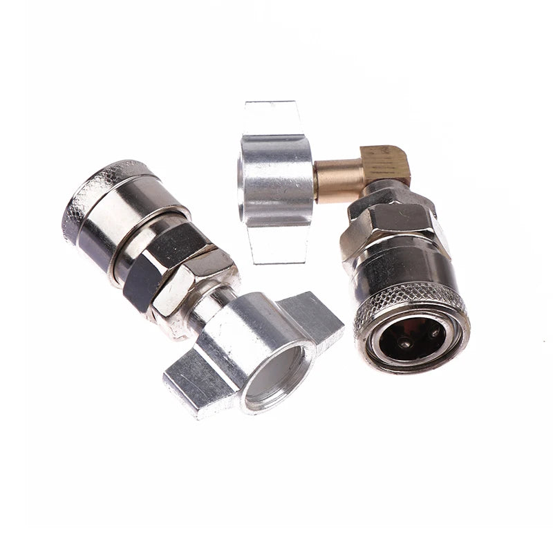 Truck Dust Gun Air Tank Connector Straight Connect Elbow Integrated