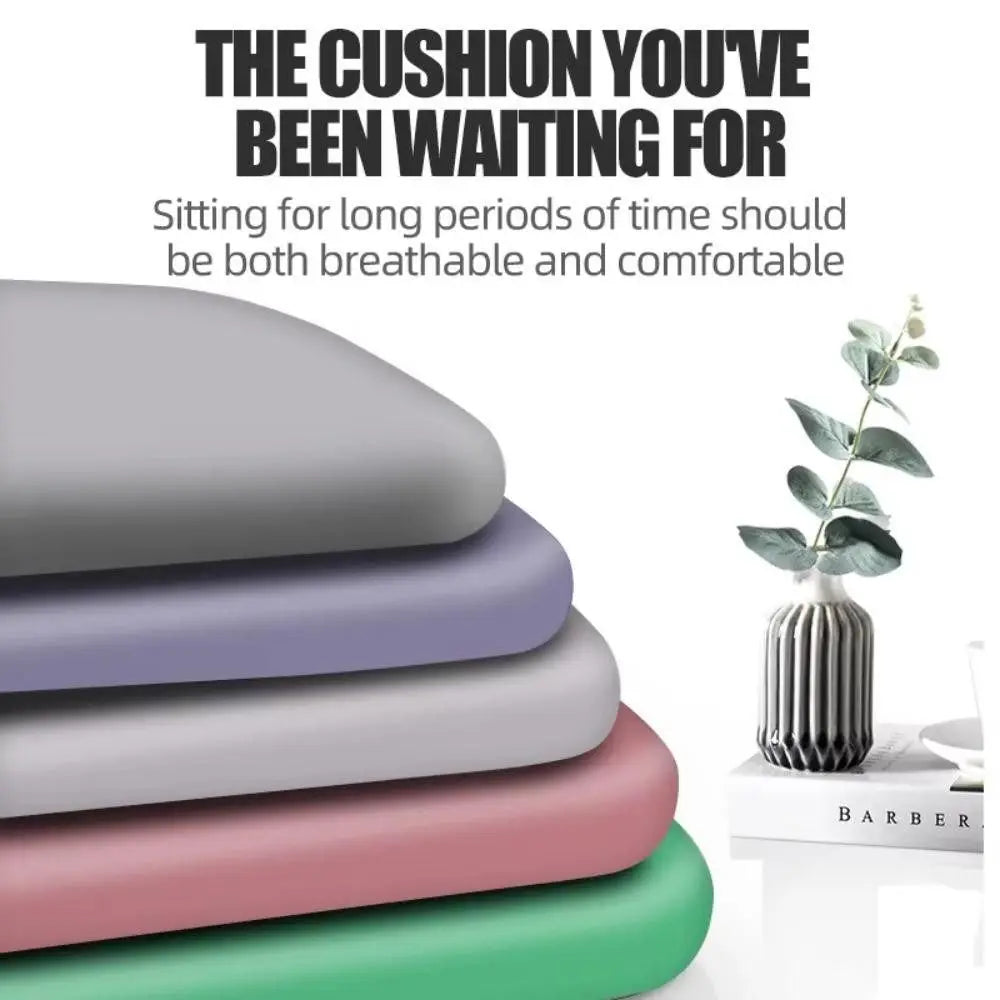 New Elastic Sponge Seat Cushion Soft Office Bounce Back Foam Chair Pads Rebound Breathable Comfortable Seat Pad for Long Sitting Zpaxo
