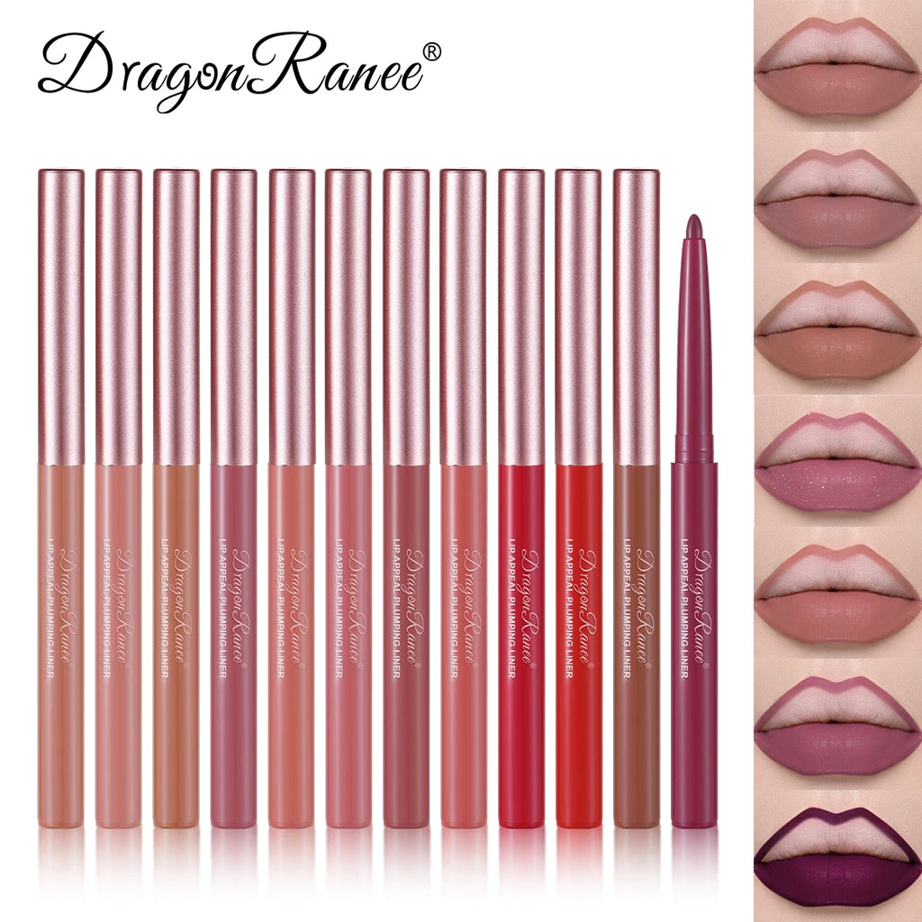 Matte Lip Liner, Three-Dimensional, Delicate and Smooth, a Must-Have for Beginners, Non-Stick, Outlines the Lip Shape, Waterproof, Easy to Apply, Versatile for Daily Use Zpaxo