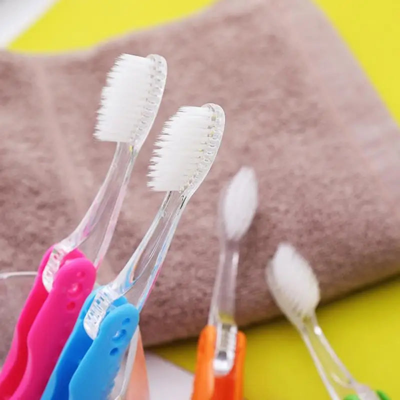 Folding Travel Toothbrush – Portable Soft Nylon Bristles