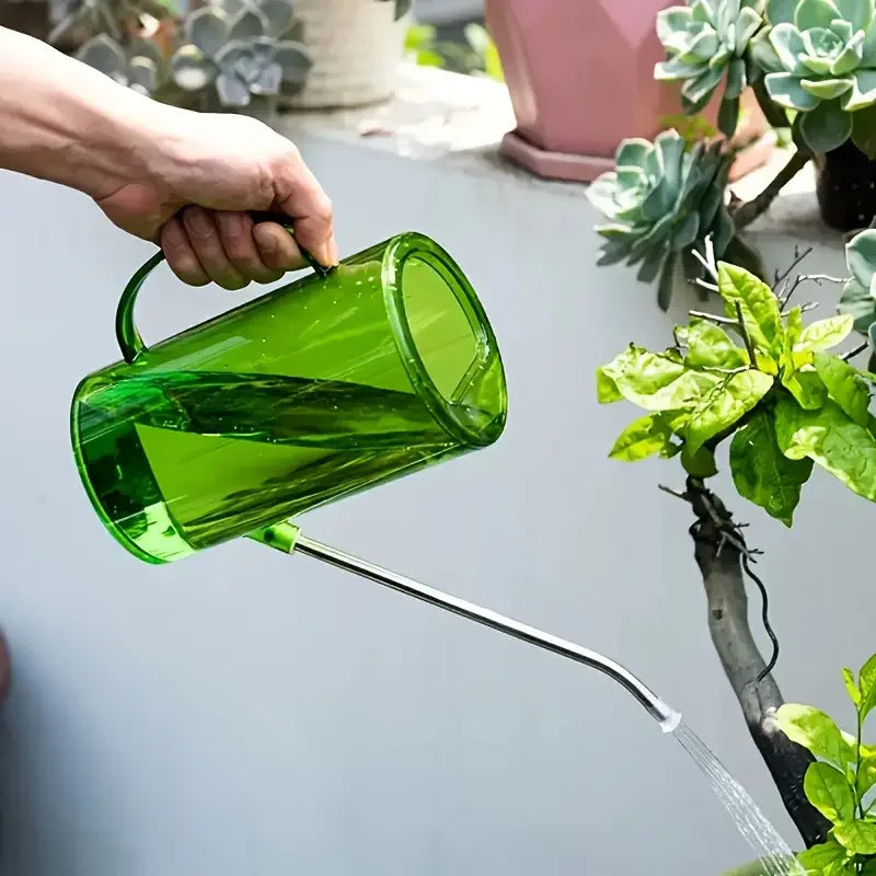 Long Spout Watering Can with Gardening Shovel Set Garden Irrigation Spraying Pot for Indoor Outdoor Plants Flower Zpaxo