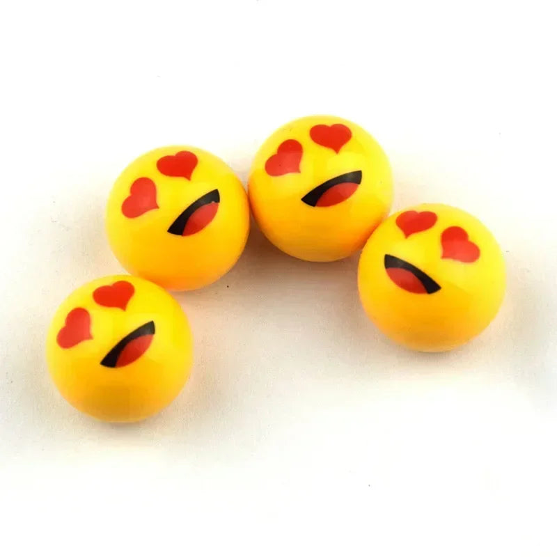 4-Pack Fun Tire Valve Stem Caps – Dustproof Car & Motorcycle