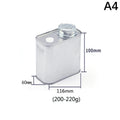 CM1PC Tinplate Coffee Bean Airtight Jar Outdoor Camping Tin Box