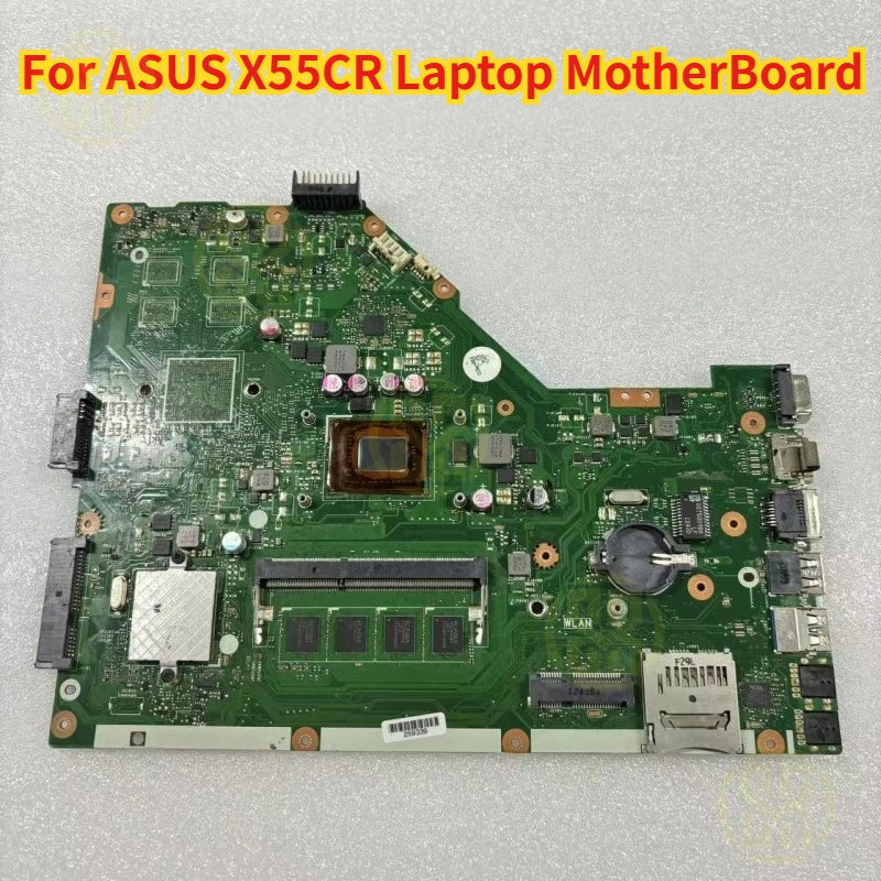ASUS X55CR Laptop Motherboard I3-2370M 4GB Test OK
