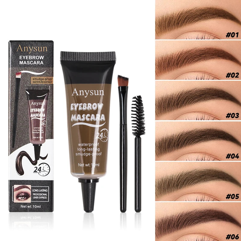 Durable Rendering Eyebrow Cream Waterproof Easy Apply Shaping Natural