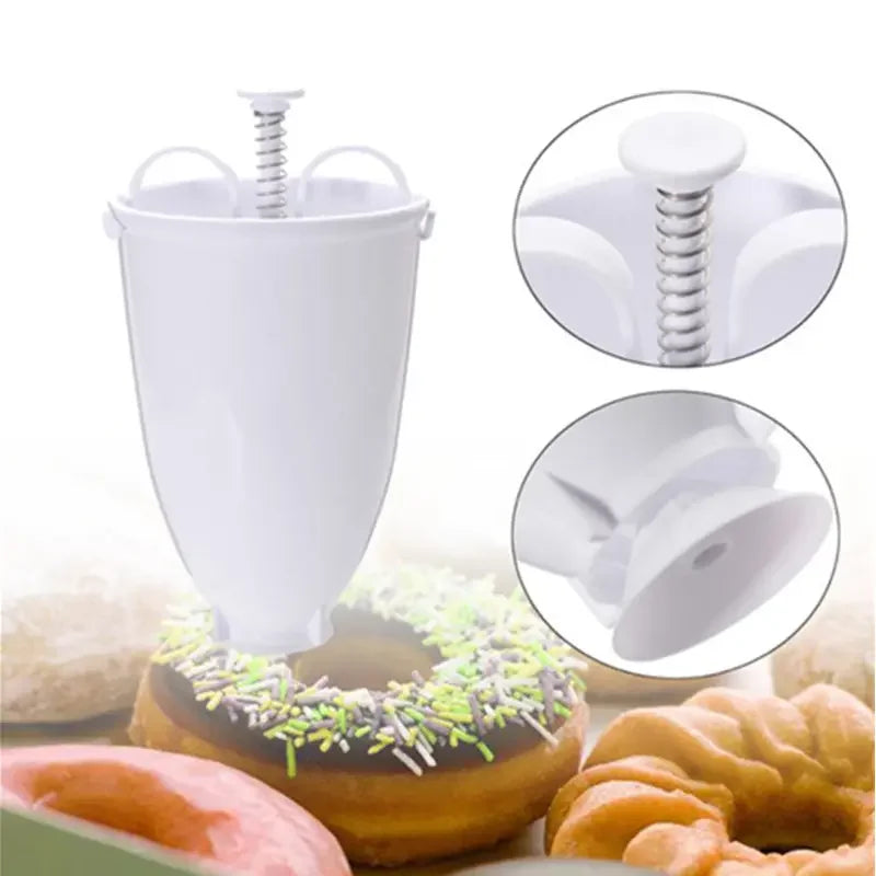 Donut Maker Dispenser – DIY Donut Mold Baking Tool Donut Maker Dispenser Zpaxo