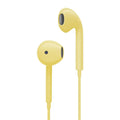 Universal 3.5mm Wired Earphones Super Bass Headset In Ear Earbuds With Built-in Mic Portable Sports Headphone For Mobile Phone Zpaxo Yellow