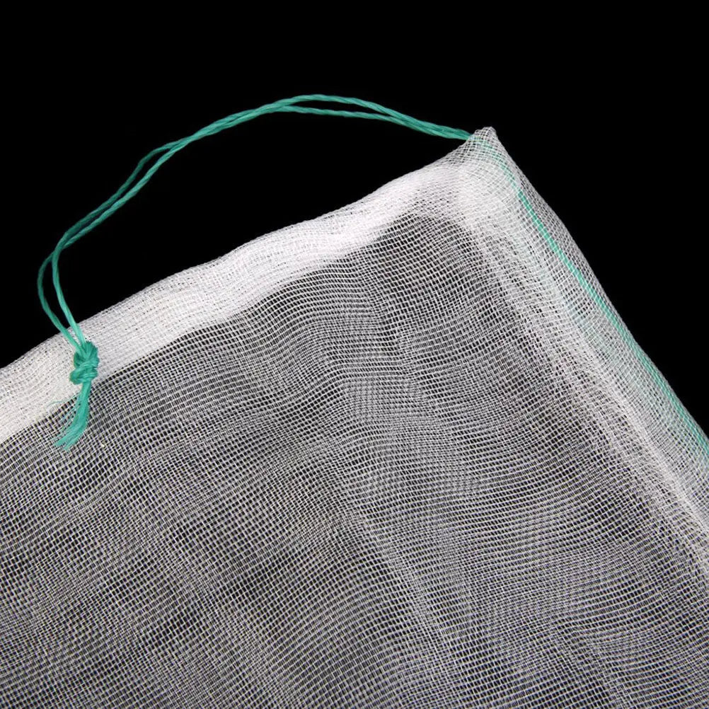 Filter Mesh Bag Nylon Drawstring Media Aquarium Garden Pond Remove