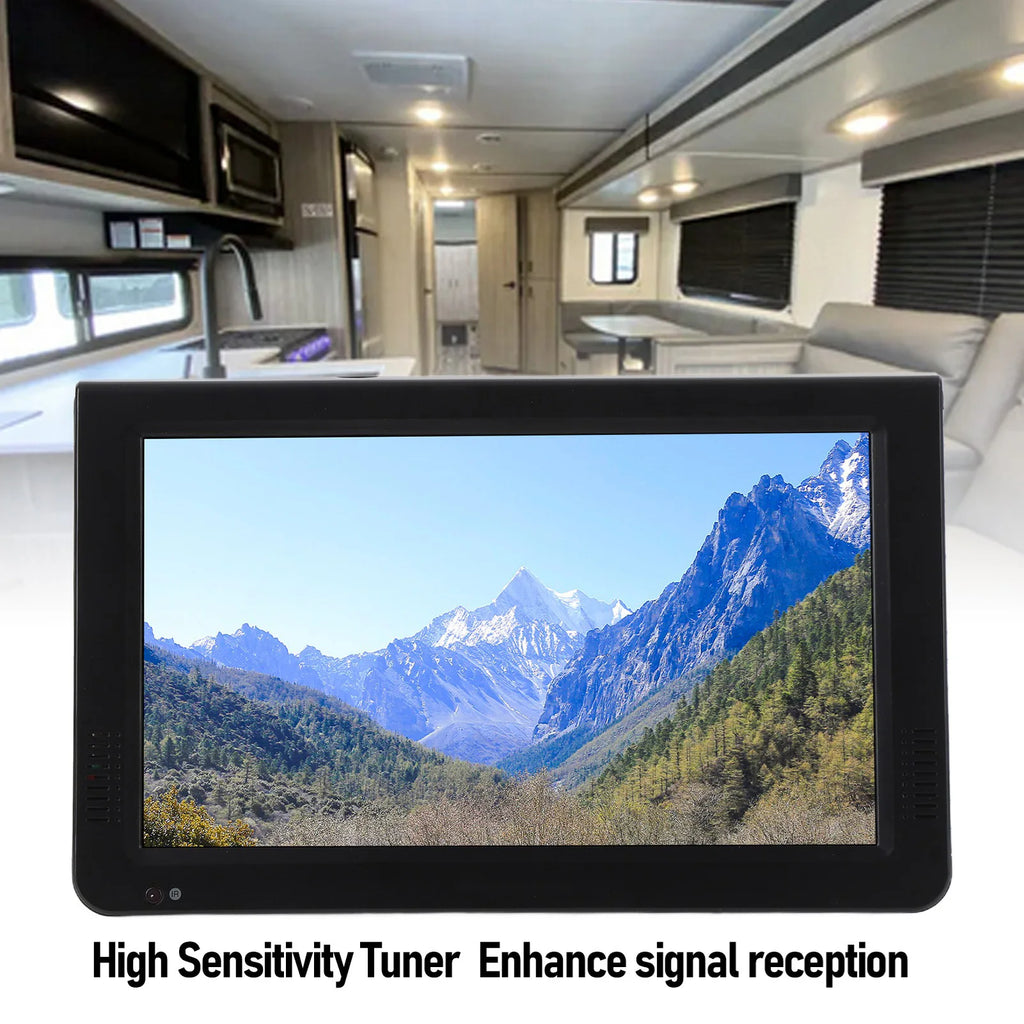 Portable Digital TV Sensitivity 1080P Video Playback Clear Display